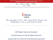 Tablet Screenshot of citaedu.com